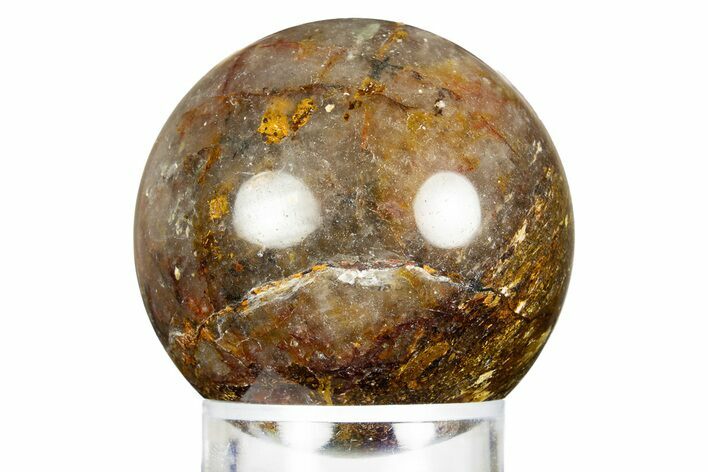 Golden Amphibolite Sphere - Western Australia #309149